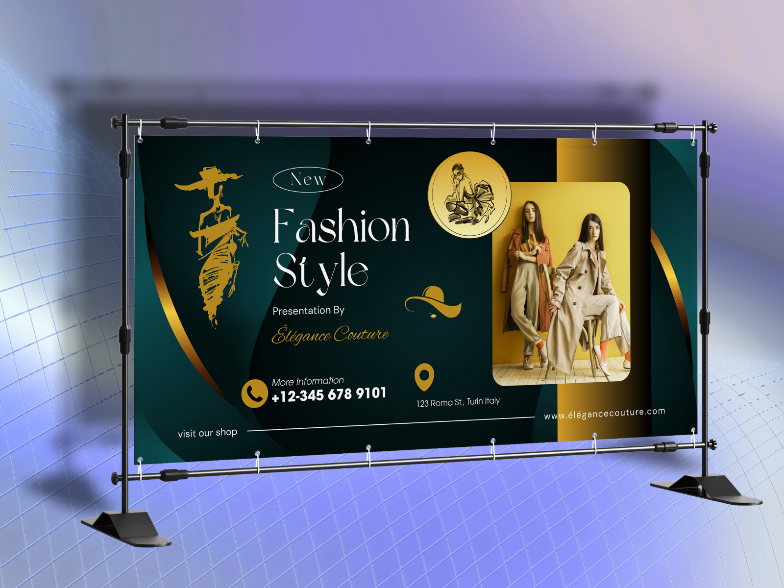 Print Design & Visual Branding – Flyers, Business Cards & Posters